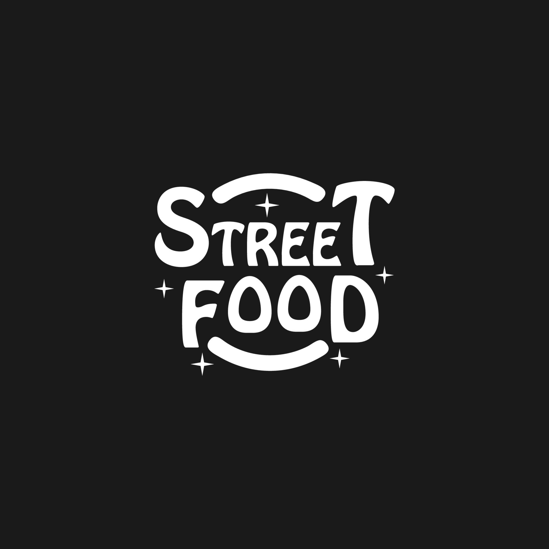 street food typography logo vector design 13045190 Vector Art at Vecteezy