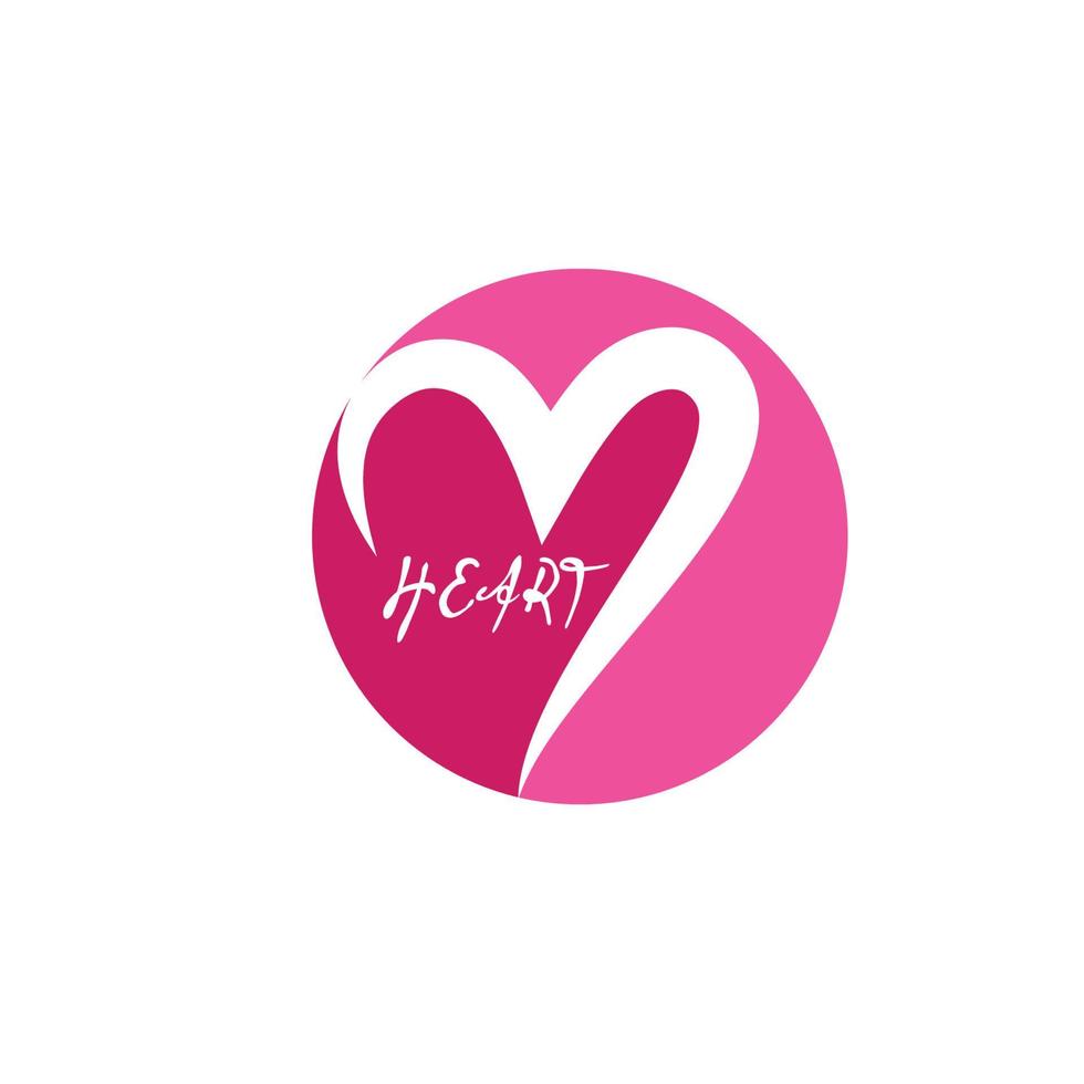 Heart Logo Template vector