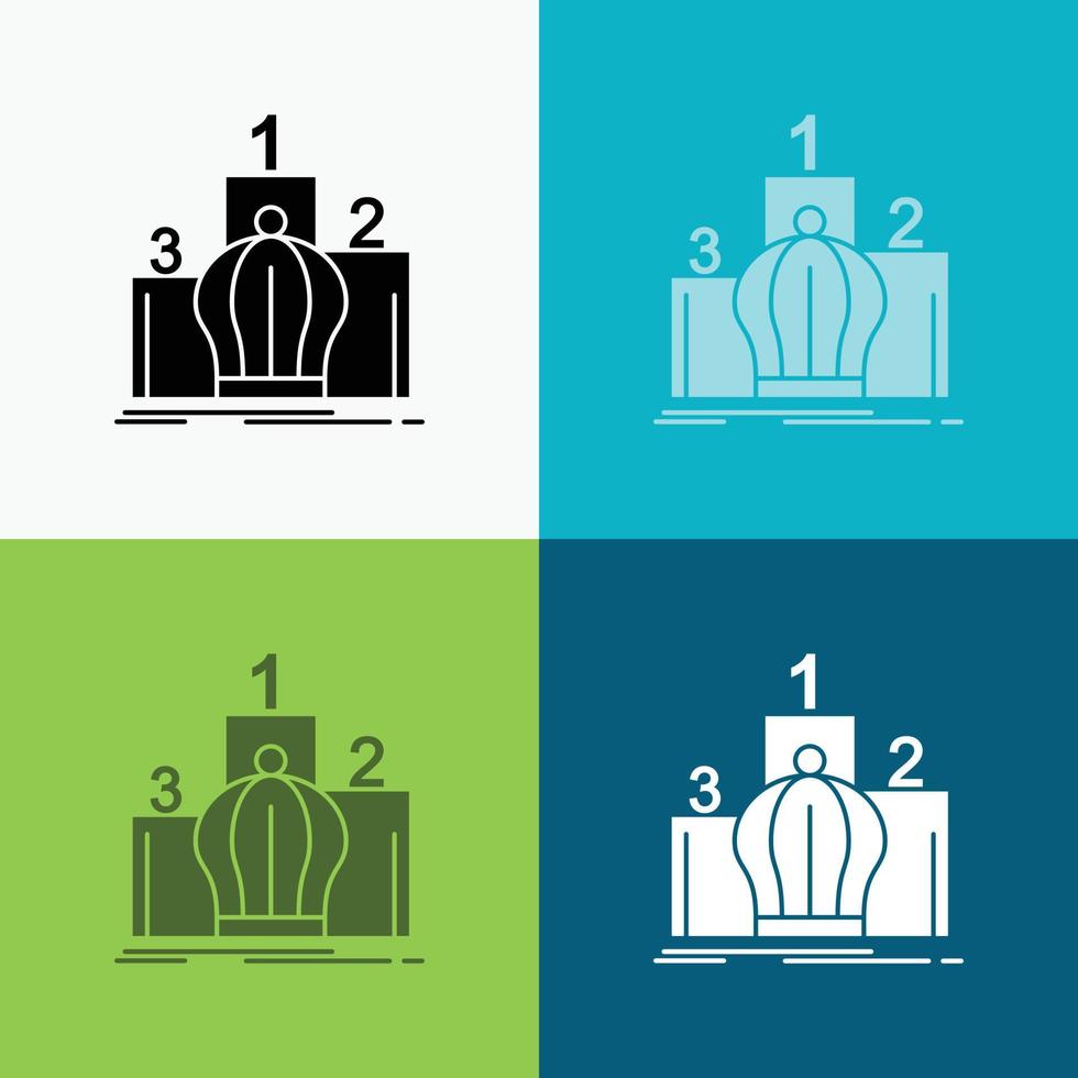 Crown. king. leadership. monarchy. royal Icon Over Various Background. glyph style design. designed for web and app. Eps 10 vector illustration