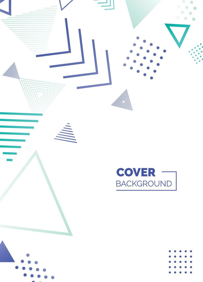 Modern abstract covers set. minimal covers design. Colorful geometric background. vector illustration