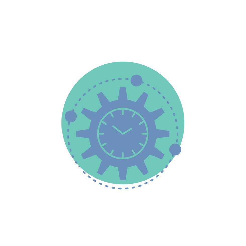 Efficiency. management. processing. productivity. project Glyph Icon. vector