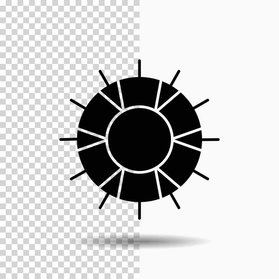 help. lifebuoy. lifesaver. save. support Glyph Icon on Transparent Background. Black Icon vector