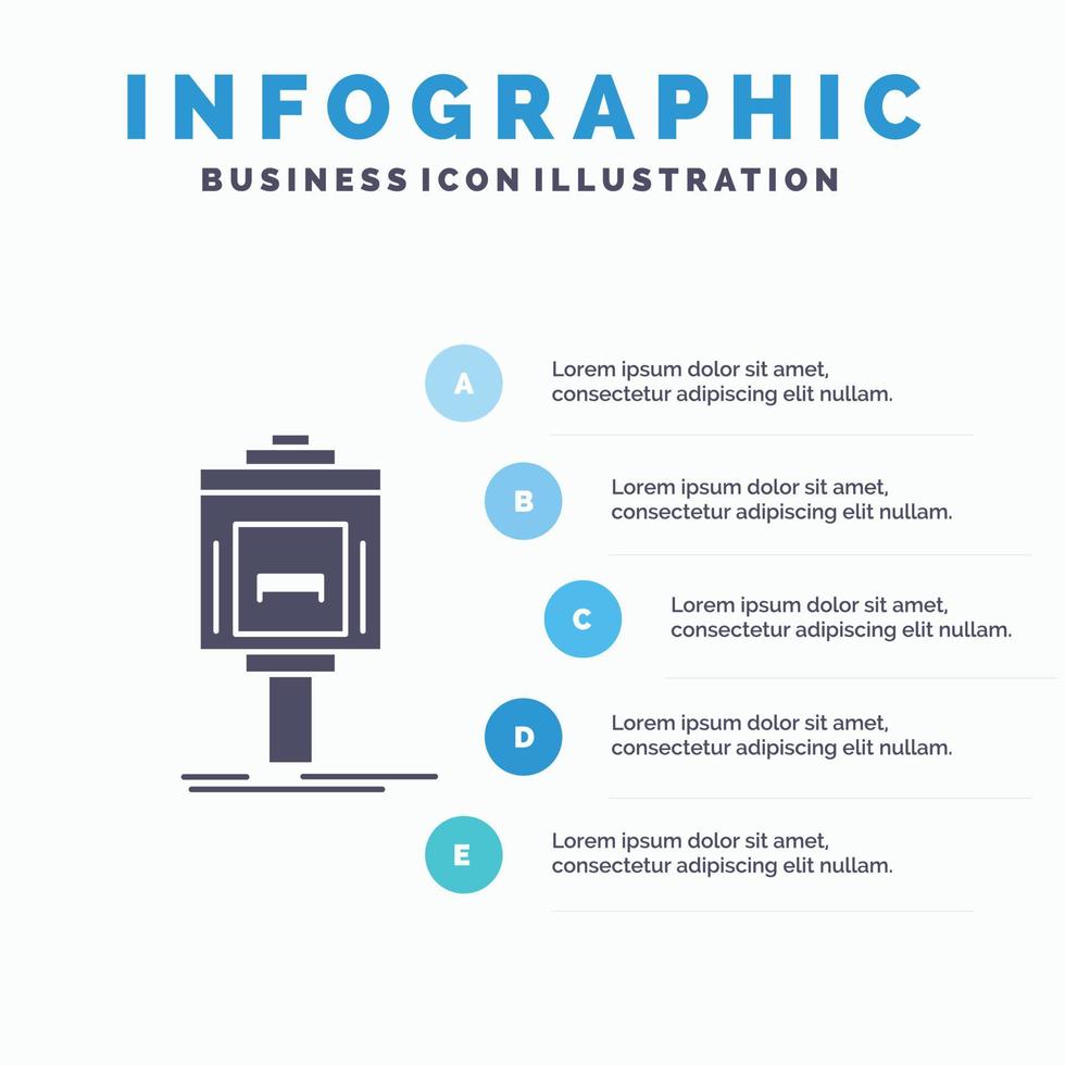 valet. parking. service. hotel. valley Infographics Template for Website and Presentation. GLyph Gray icon with Blue infographic style vector illustration.