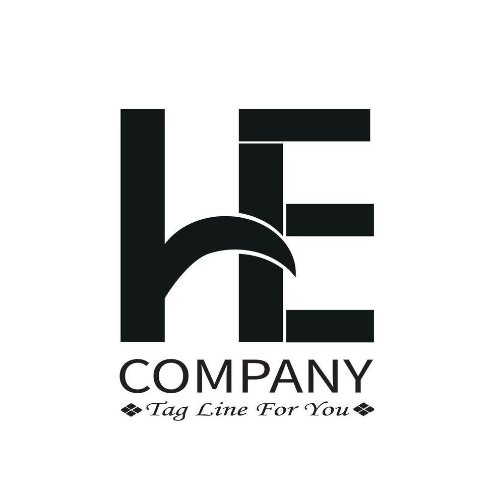 vector logo design geometry black