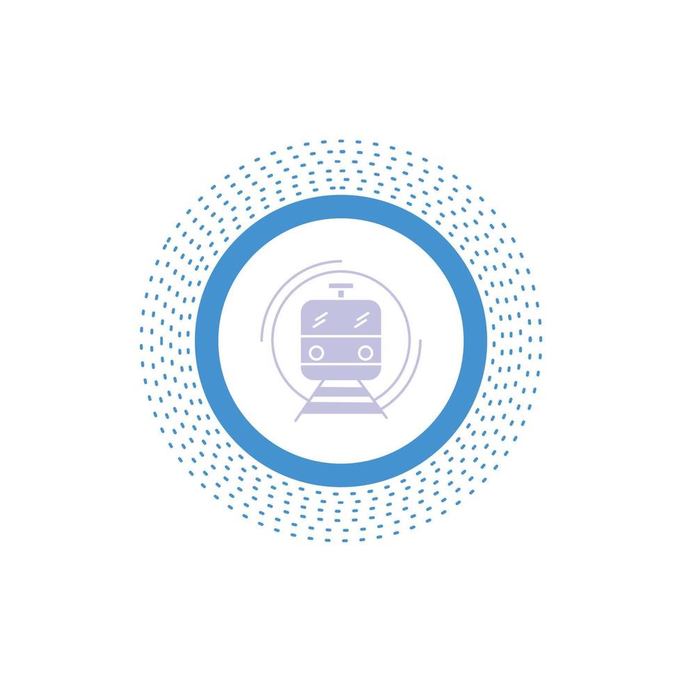 metro. train. smart. public. transport Glyph Icon. Vector isolated illustration