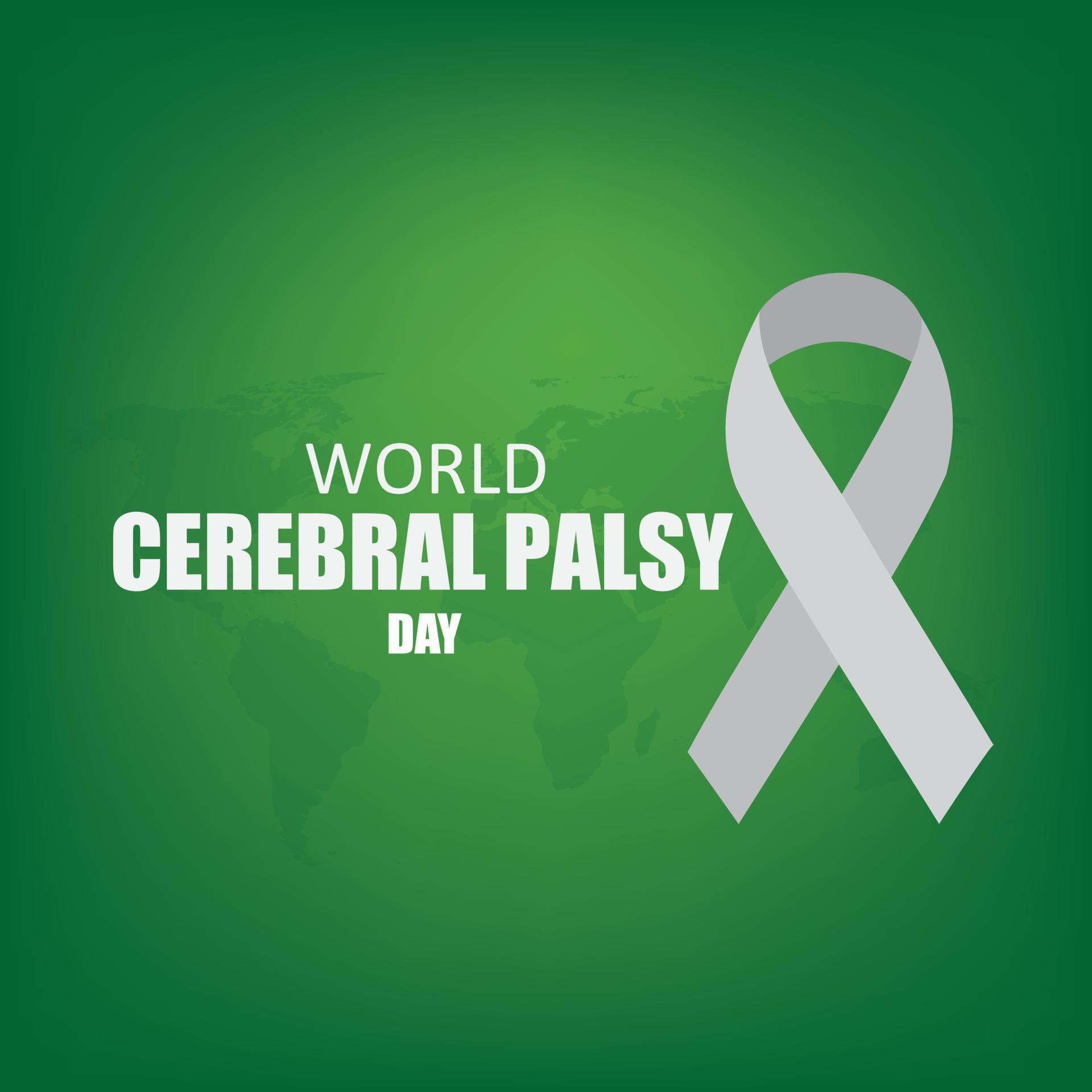 World Cerebral Palsy Day Vector. Simple and elegant design 13046807