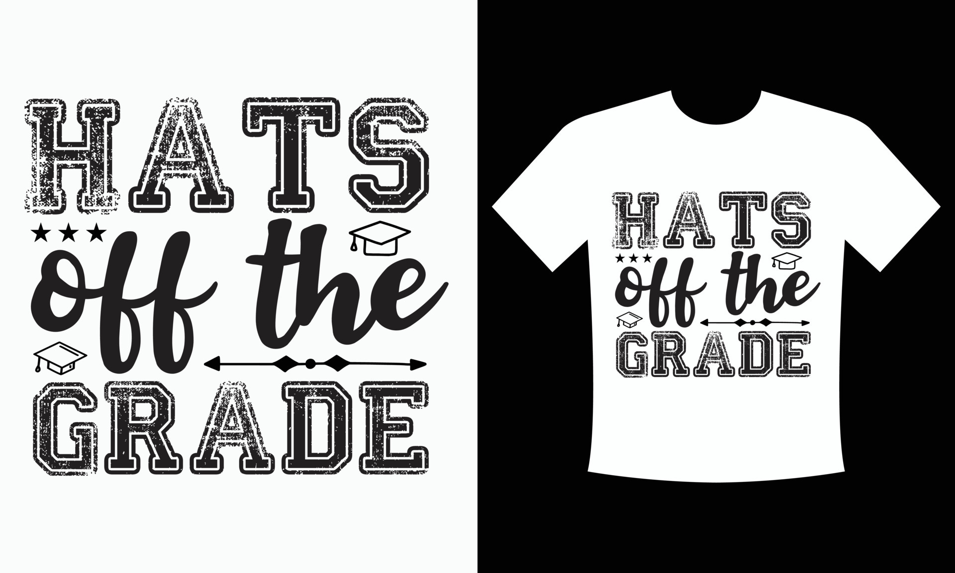 Hats off the Grade 13047020 Vector Art at Vecteezy