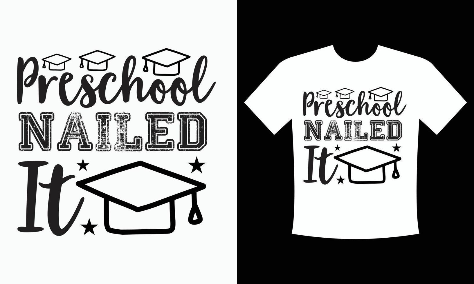 Preschool Nailed It vector