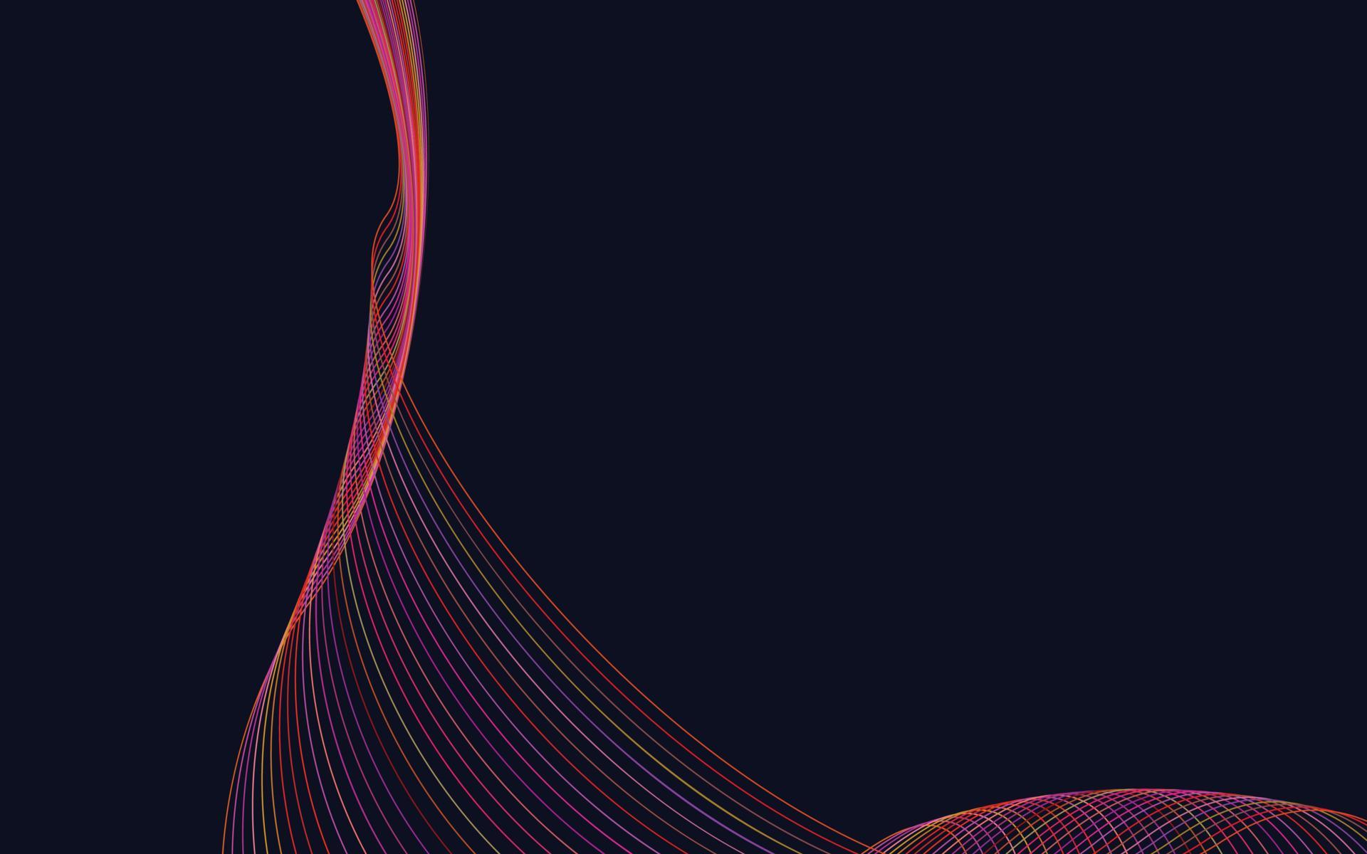 Vector abstract wave background. Red waves background 13047615 Vector