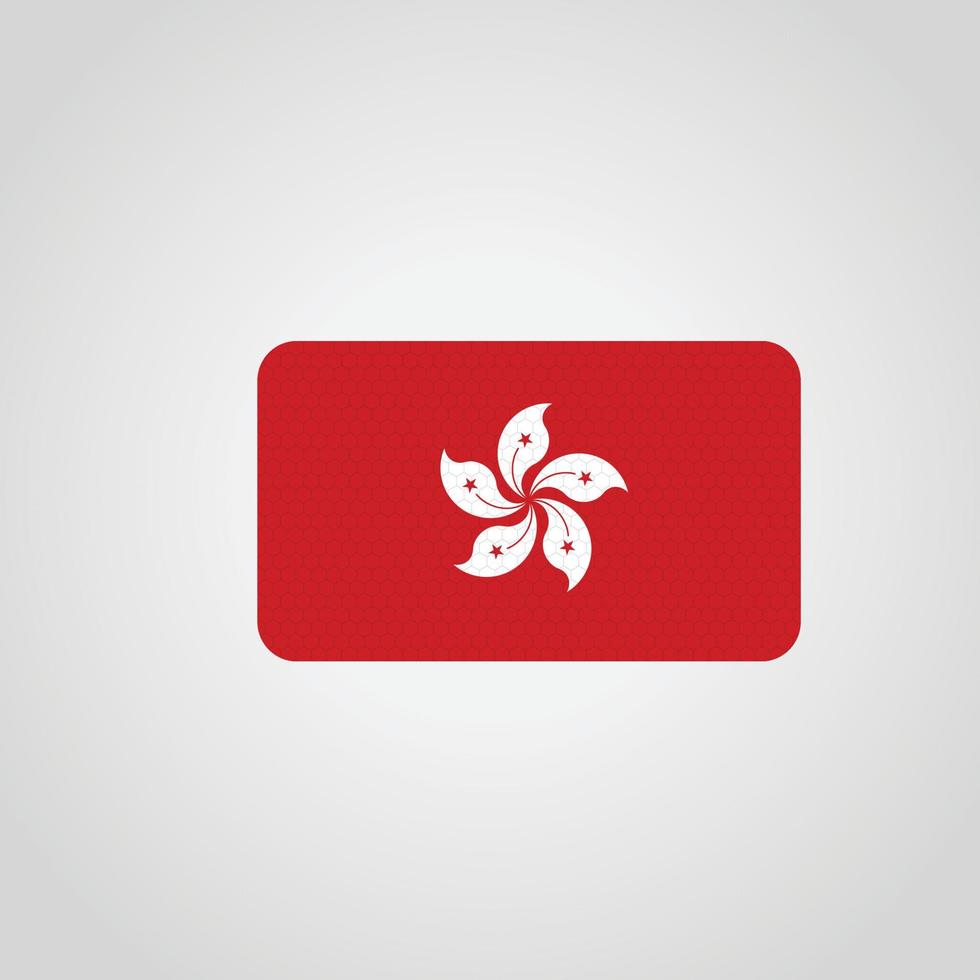 Hong Kong Flag Vector