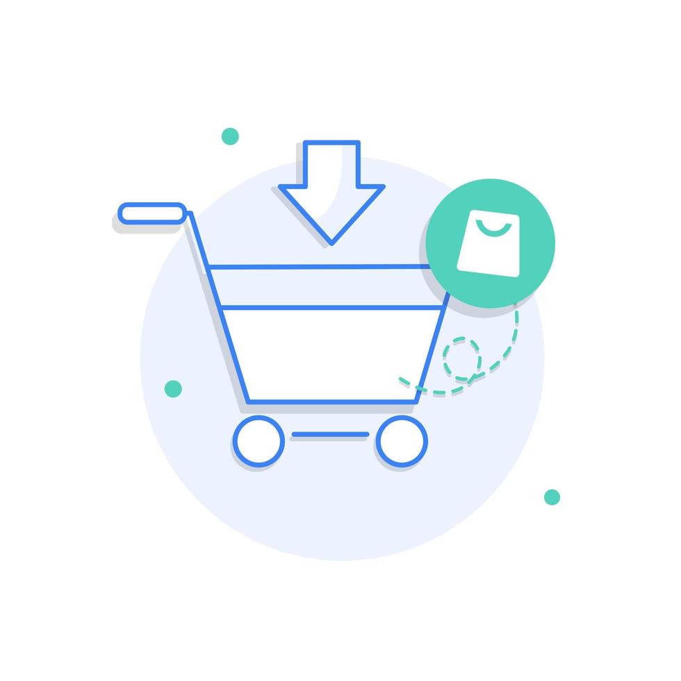 Shopping Cart,Shopping logo,Online shop logo vector