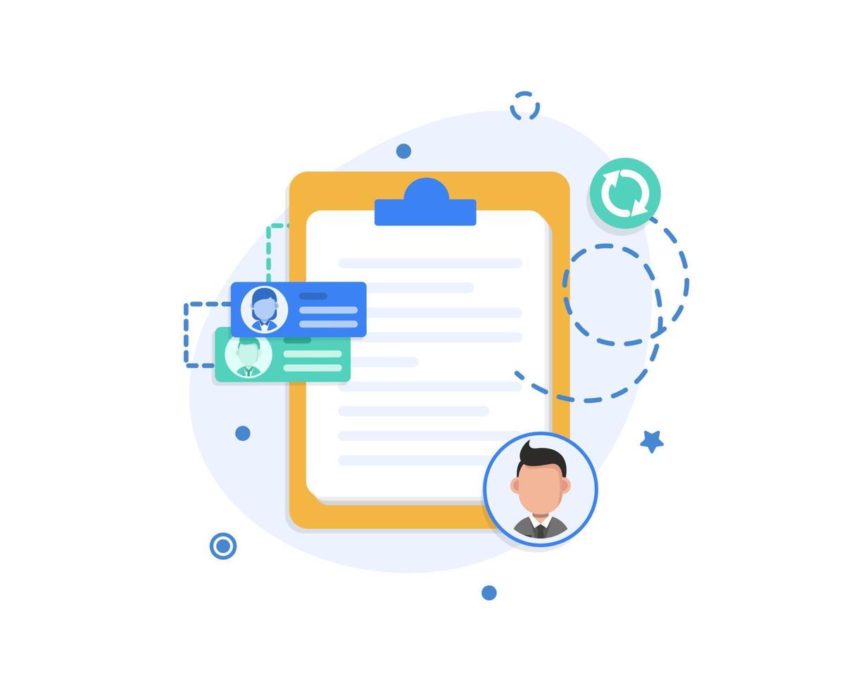 Document design concept set 13050680 Vector Art at Vecteezy
