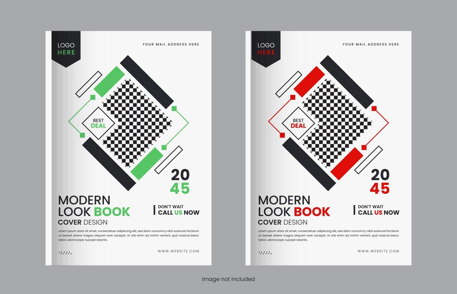 imprimir folleto de informe corporativo creativo, asignación, diseño de portada de revista vector