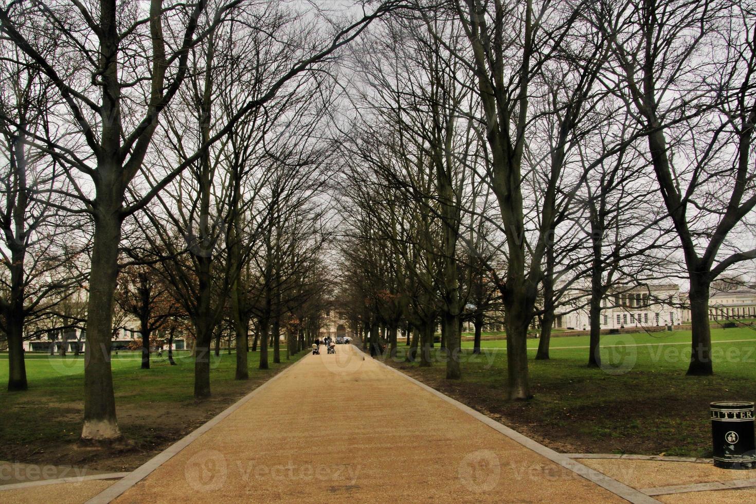 parque de greenwich en londres foto