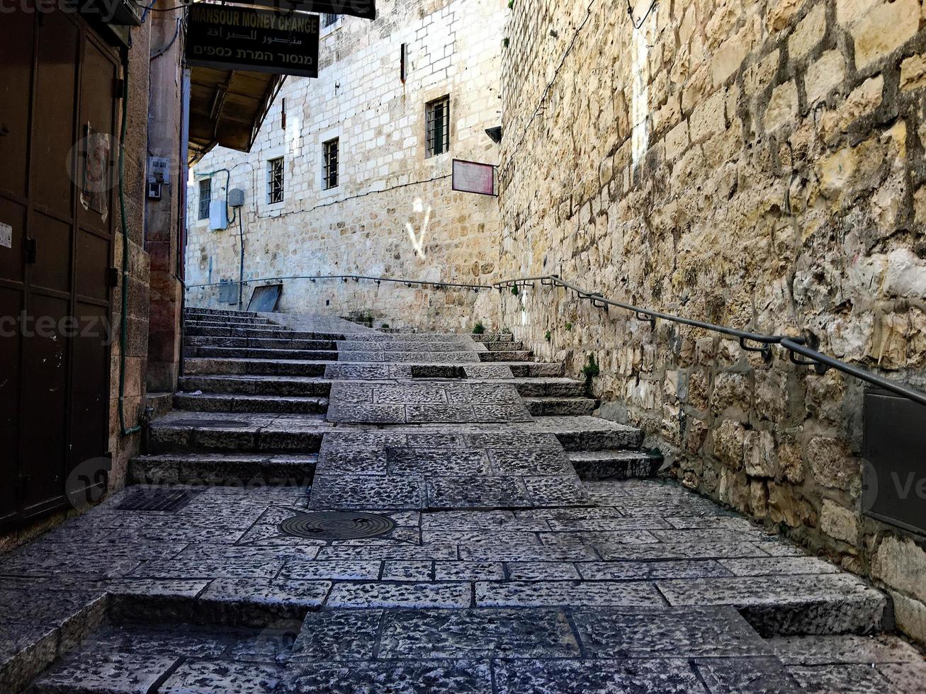 A view of the Streets of Jerusalem photo