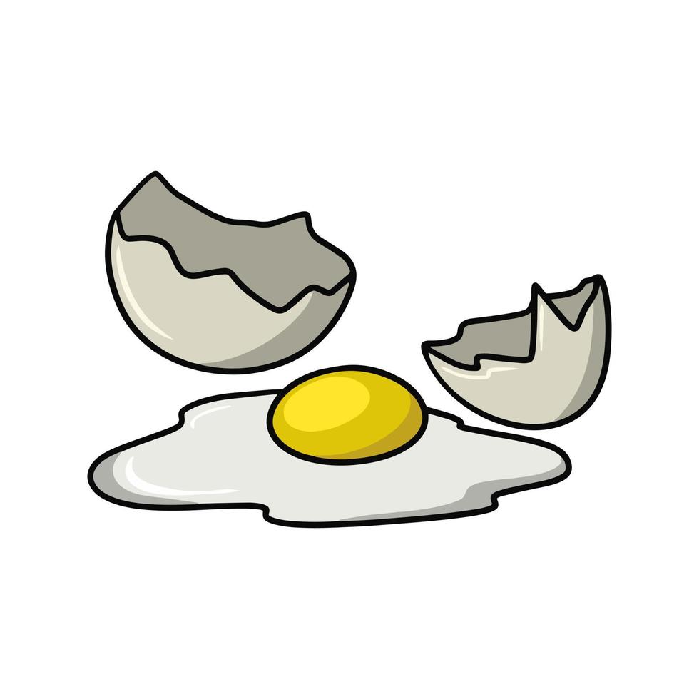 Broken egg, egg shell, egg glaze, vector illustration in cartoon style on a white background 13051338 Vector Art at Vecteezy Broken egg, egg shell, egg glaze, vector illustration in cartoon style on a white background 13051338 Vector Art at Vecteezy