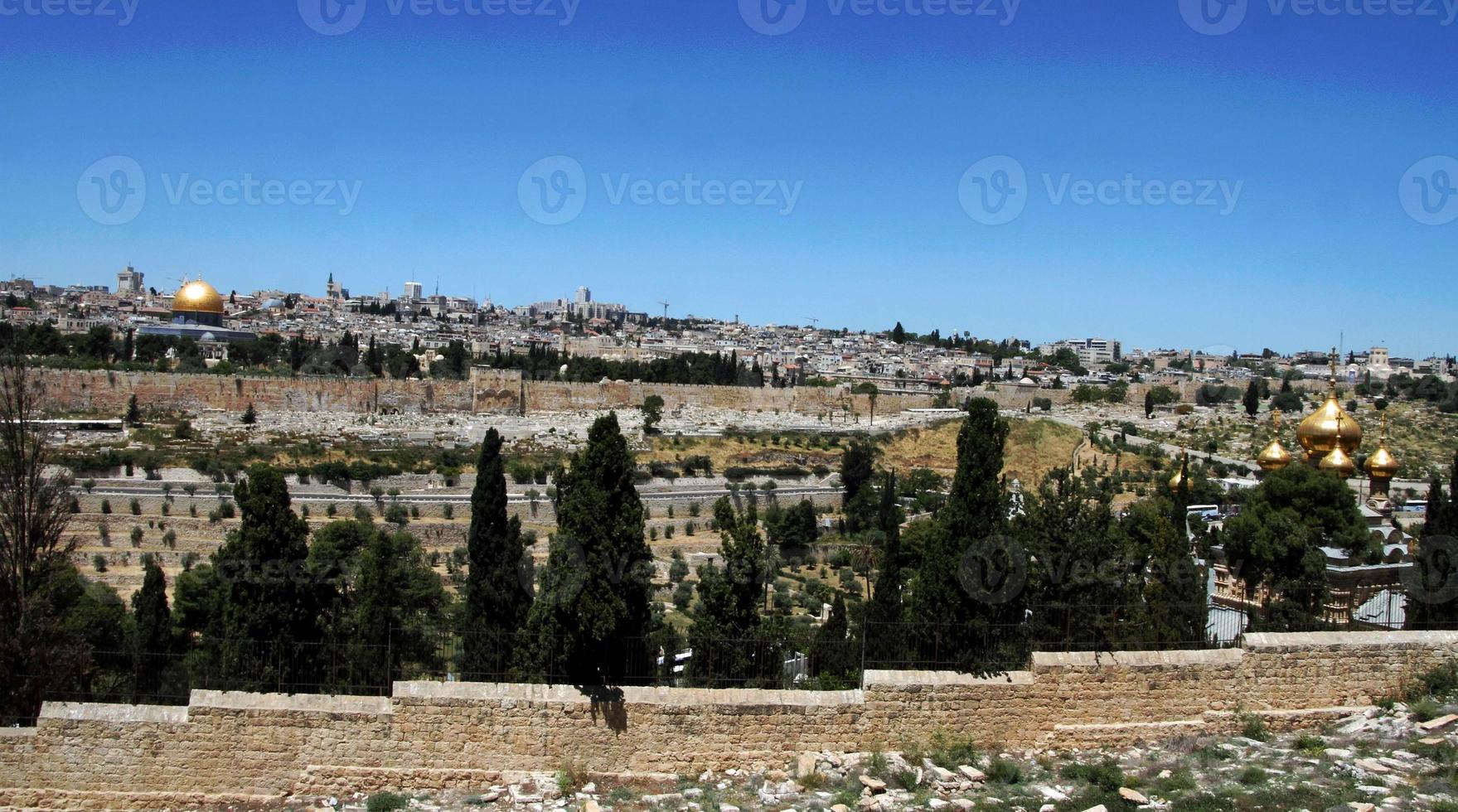 A panoramic view of Jerusalem photo