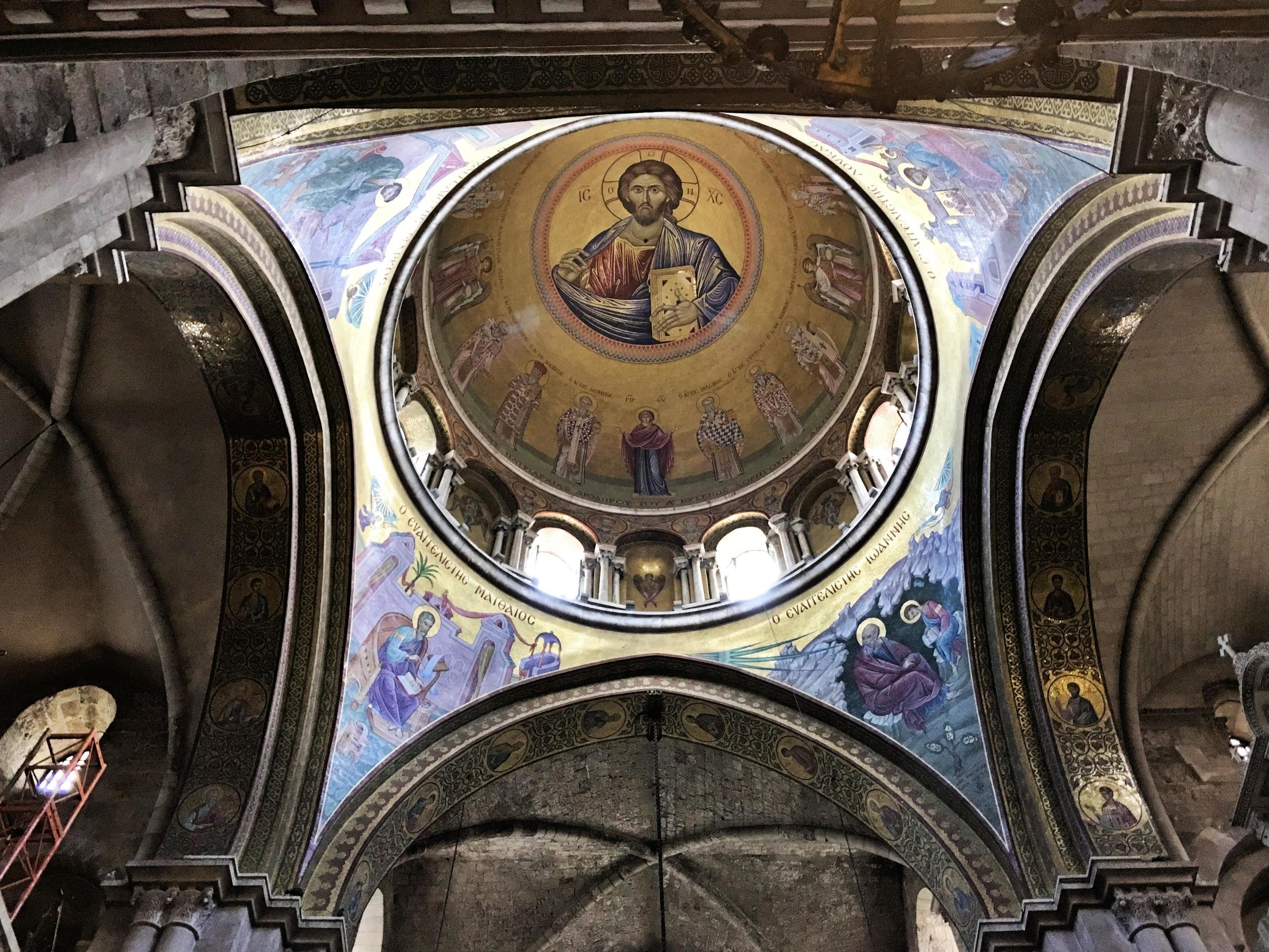 jerusalén en israel en mayo de 2019. una vista de la iglesia del santo seplecre en jerusalén jerusalén en israel en mayo de 2019. una vista de la iglesia del santo seplecre en jerusalén