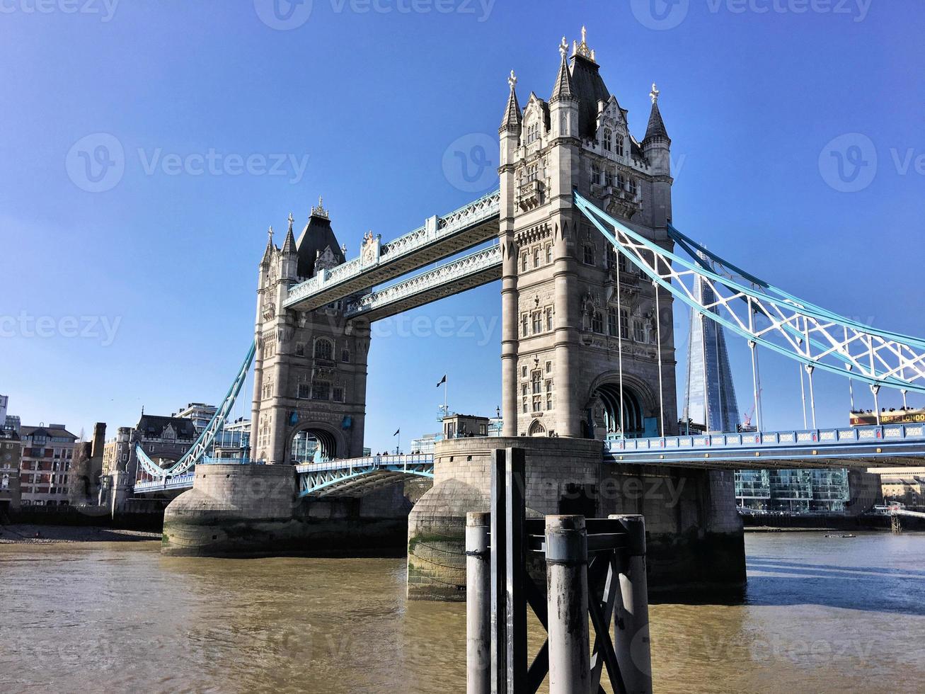 A view of Tower Bridge in London photo