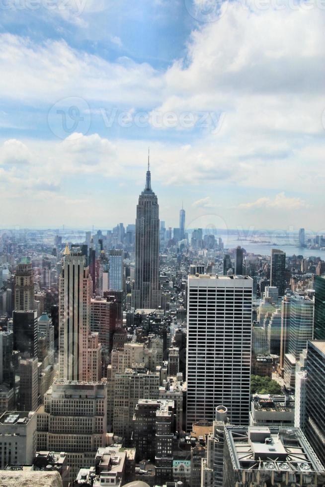 A Panoramic view of New York photo