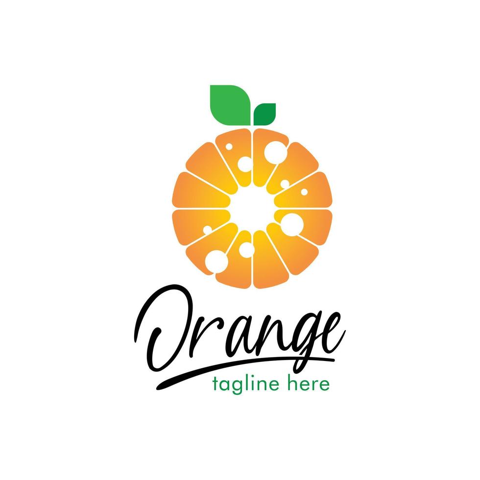 naranjas dulces deliciosa fruta fresca que todavía está fresca tomada del huerto de cítricos vector