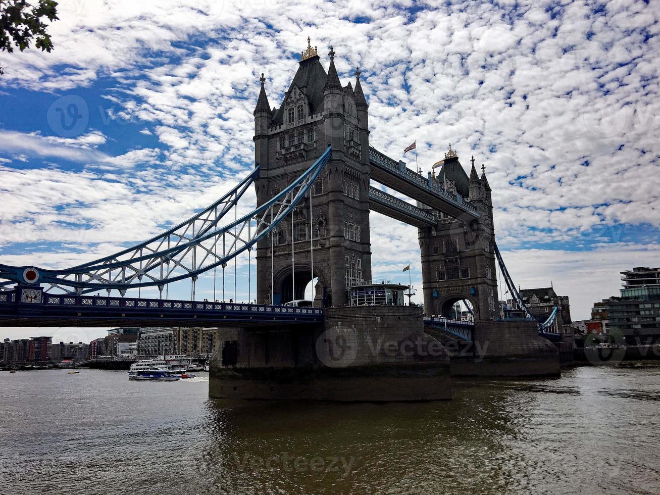 A view of Tower Bridge in London photo