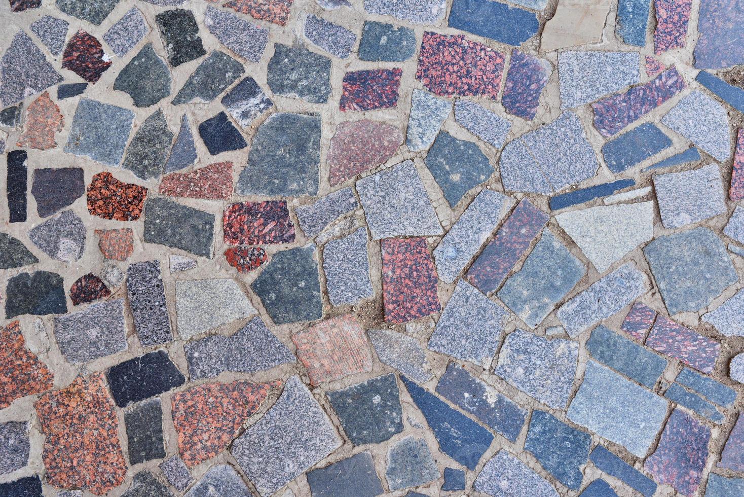 Old wall stone texture. Abstract background with bricks photo