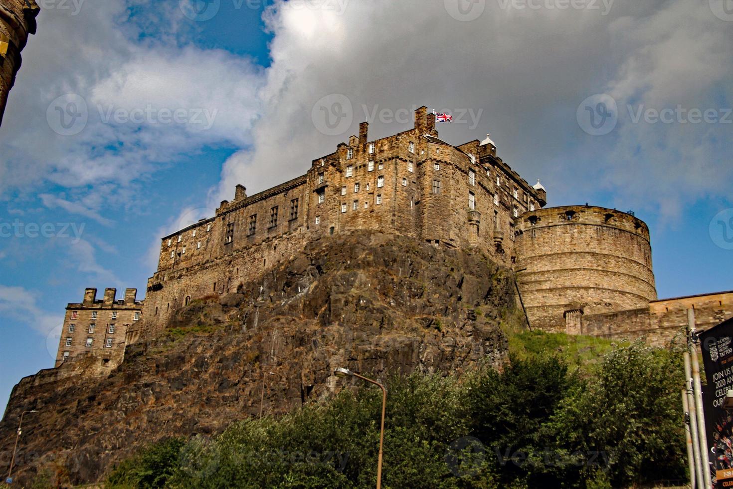 A view of Edinburgh Castle photo