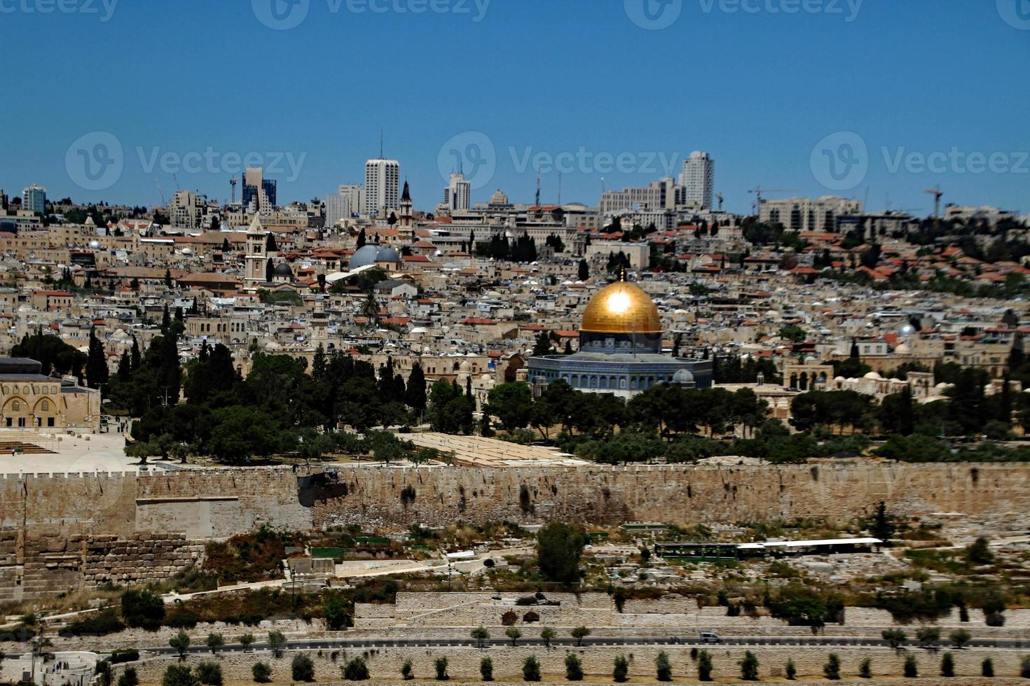 A panoramic view of Jerusalem photo