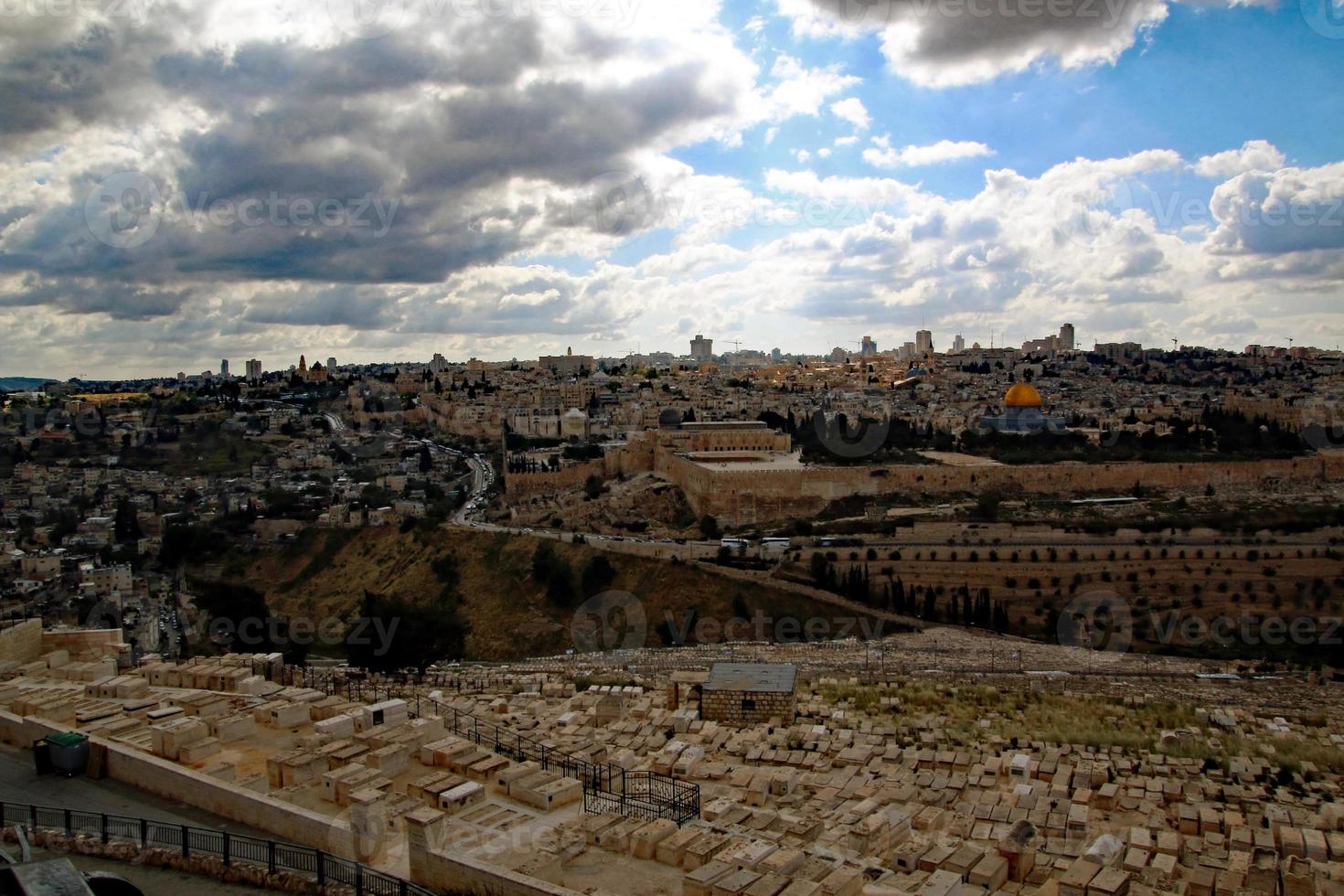 A panoramic view of Jerusalem photo