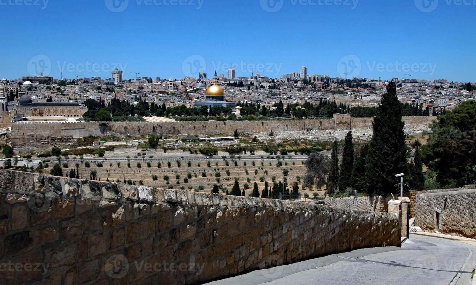 A panoramic view of Jerusalem photo