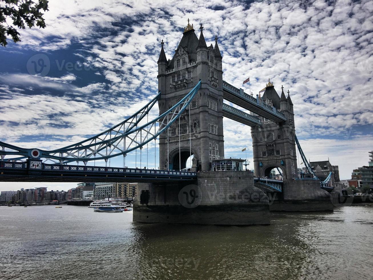 A view of Tower Bridge in London photo