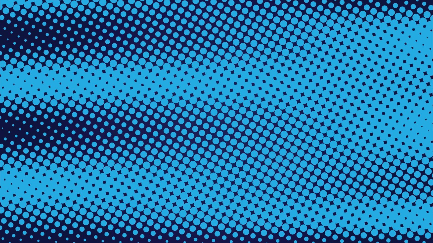 fondo azul con decoración de medios tonos. destellos de puntos vectoriales o textura de patrón de brillo de medio tono. traje para pancarta, diseño de presentación, volante y afiche vector