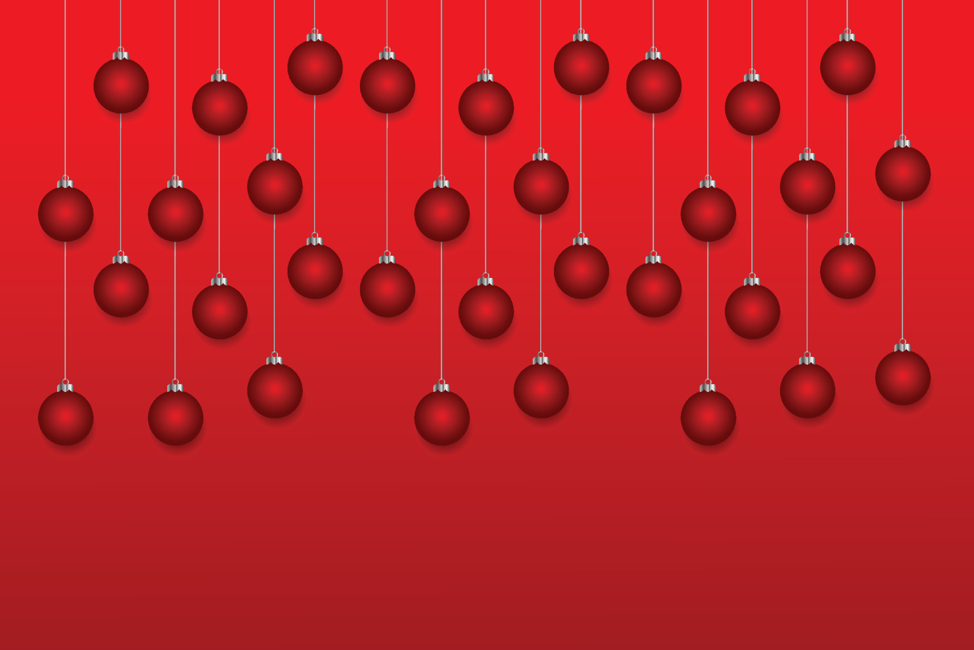 Concept of Christmas wallpaper with decorations - seamless texture