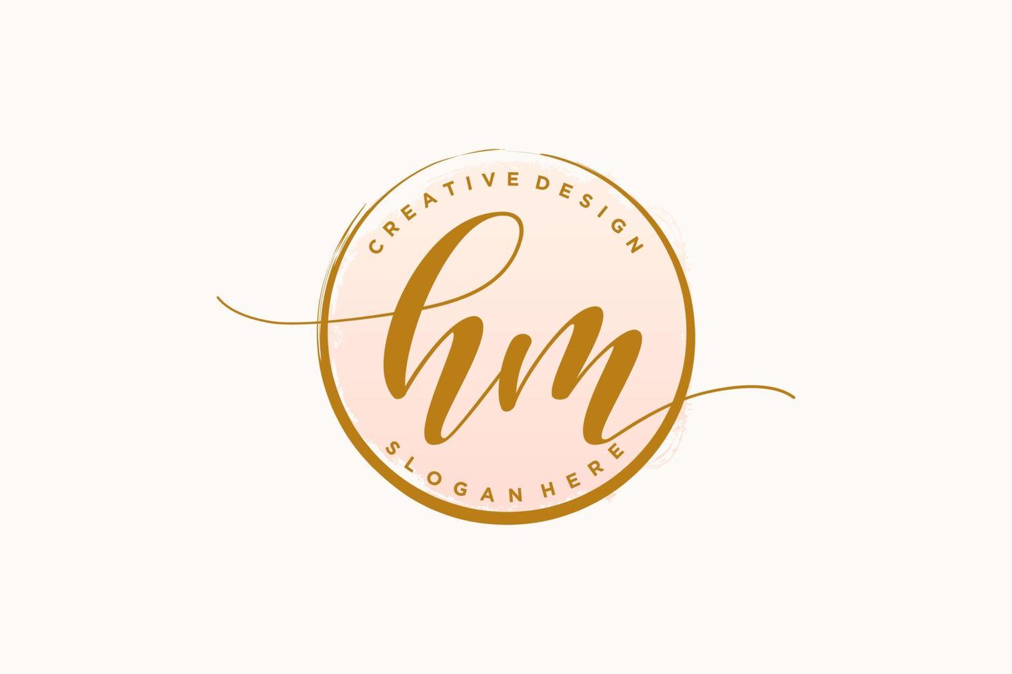 Initial MM Feminine logo beauty monogram and elegant logo design,  handwriting logo of initial signature, wedding, fashion, floral and  botanical with creative template 18792674 Vector Art at Vecteezy