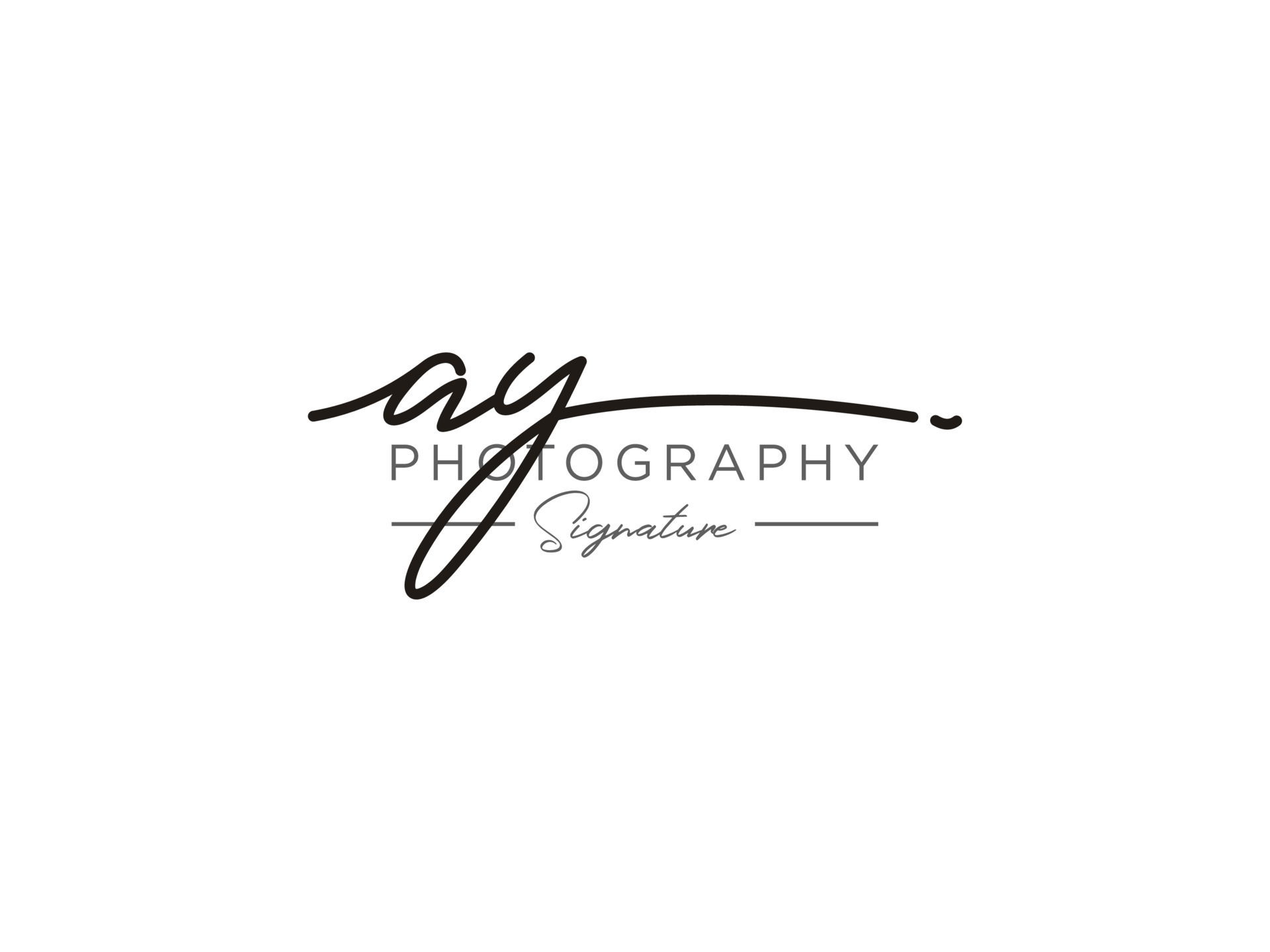 Letter AY Signature Logo Template Vector 13057796 Vector Art at Vecteezy