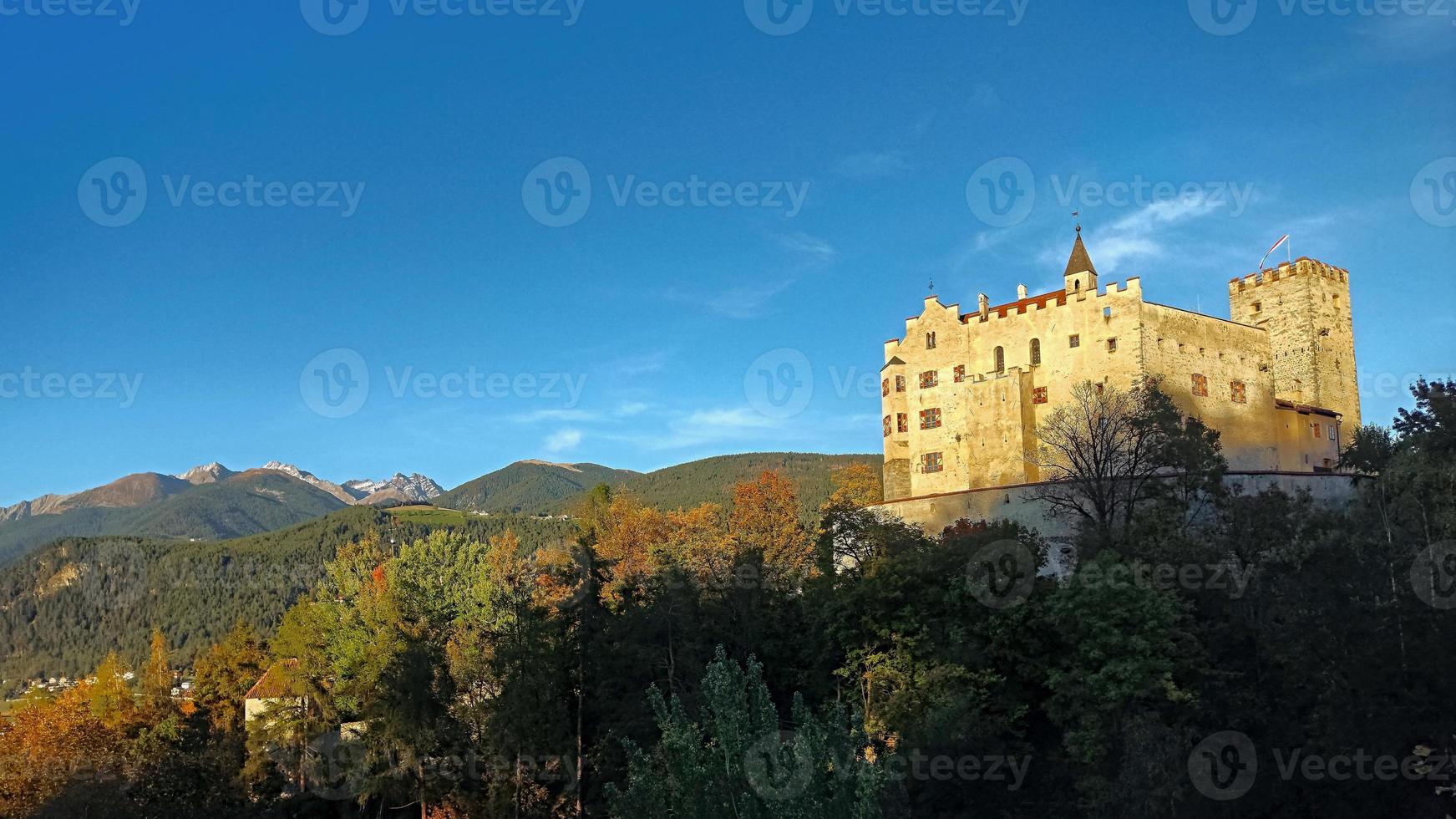 Medieval castle of Bruneck, South Tyrol, Italy, 2022 photo