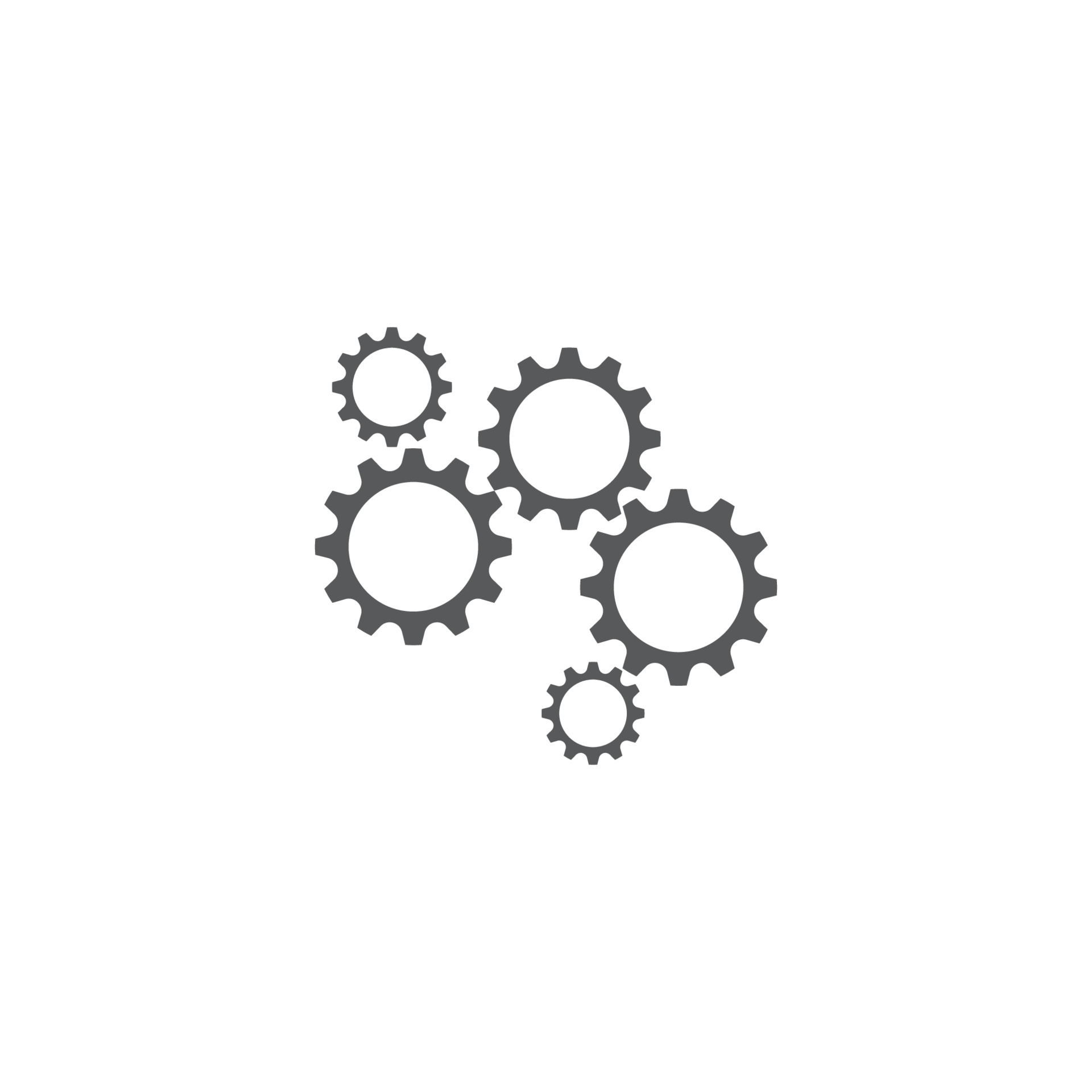 gear icon logo vector icon 13059584 Vector Art at Vecteezy
