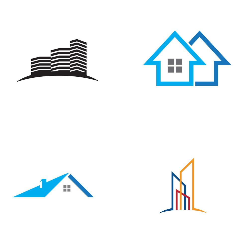 Property and Construction Logo design vector