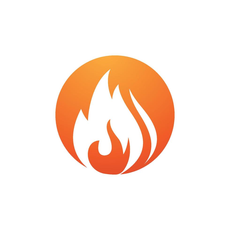 flame icon fire vector design