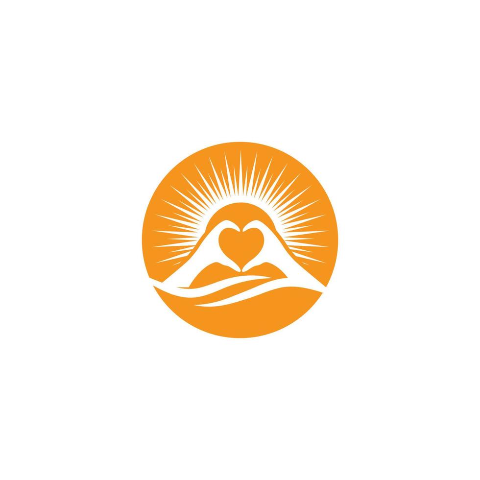 hand icon Vector Illustration design Logo