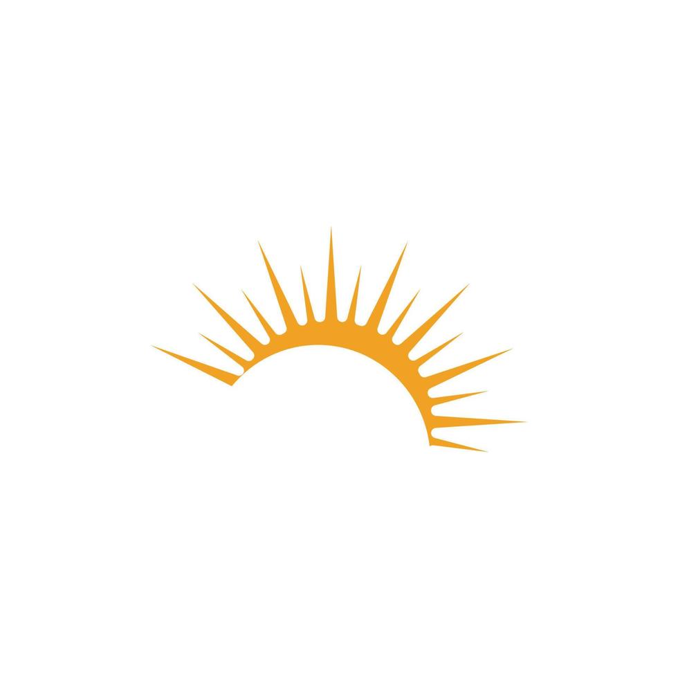 Sun Vector illustration Icon
