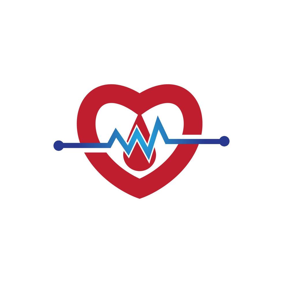 Blood drop donor vector icon