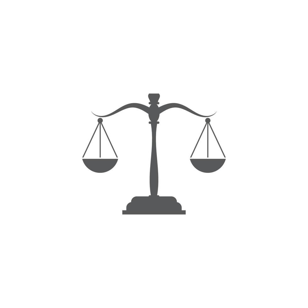 justice law Logo Template vector