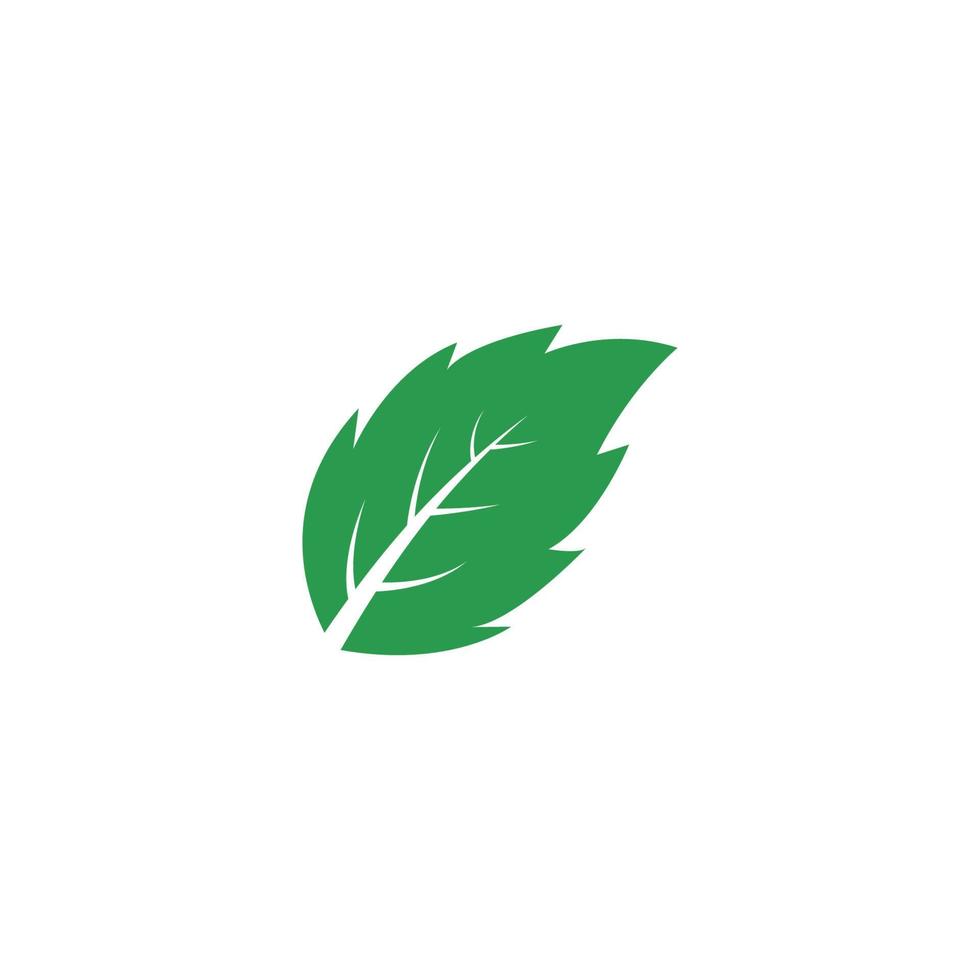 Green Tree leaf ecology nature element vector