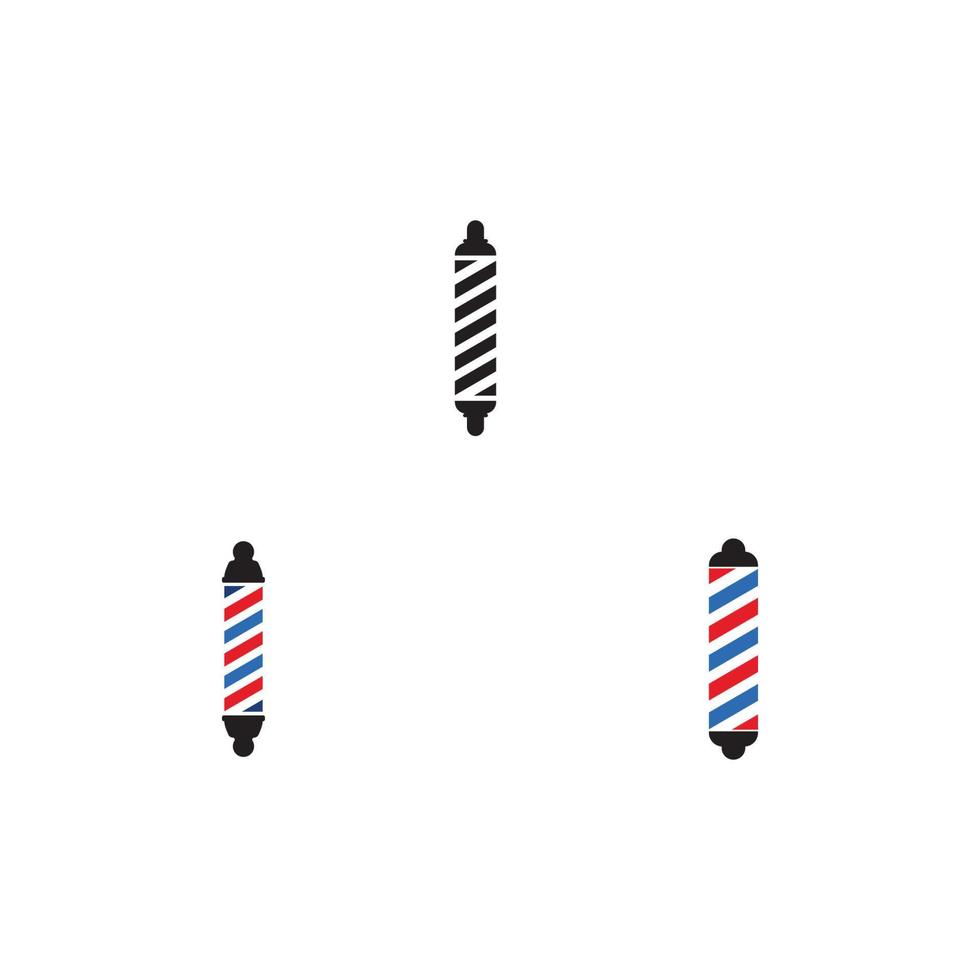 barber shop icon Vector Illustration design Logo