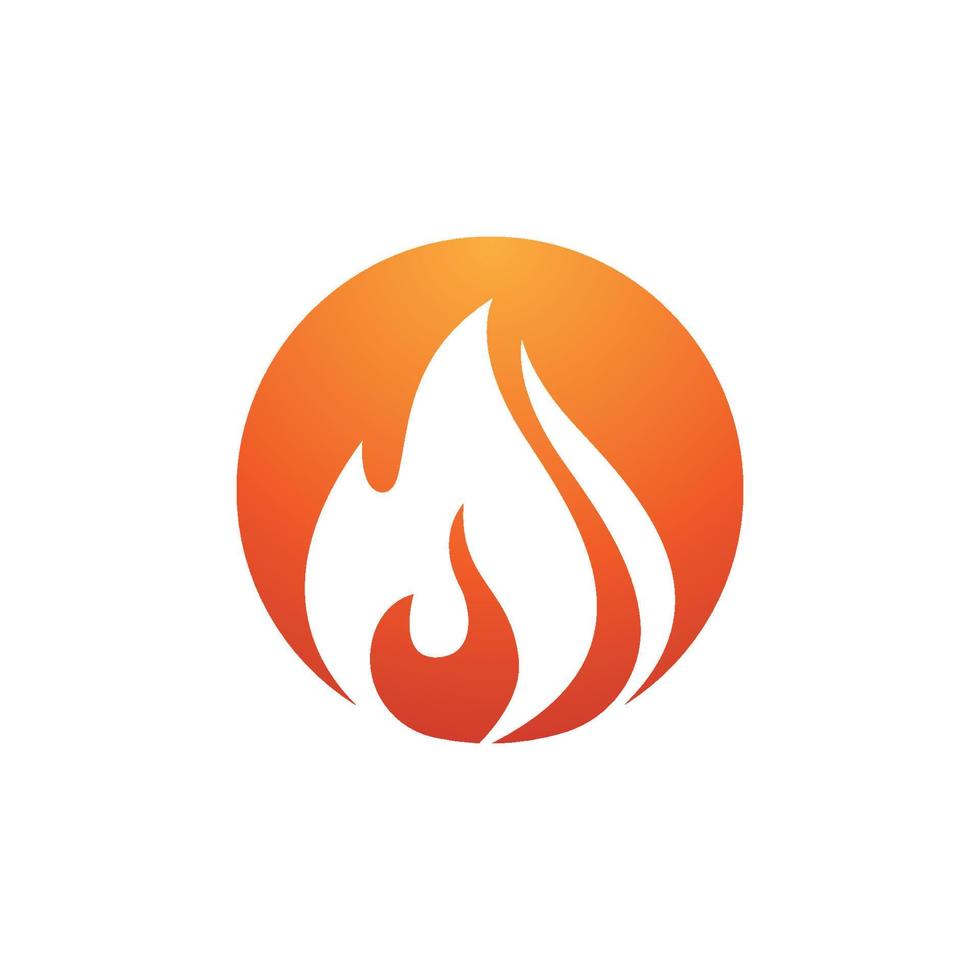 flame icon fire vector design
