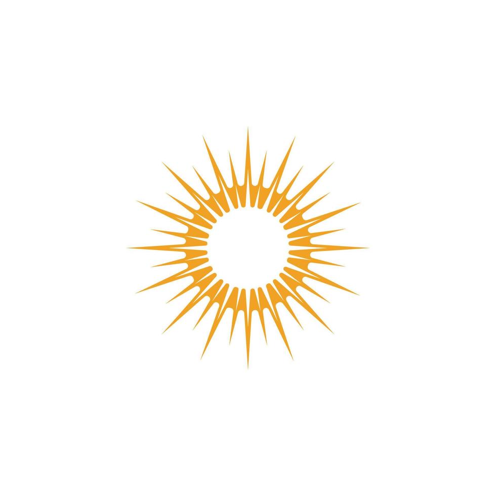 Sun Vector illustration Icon