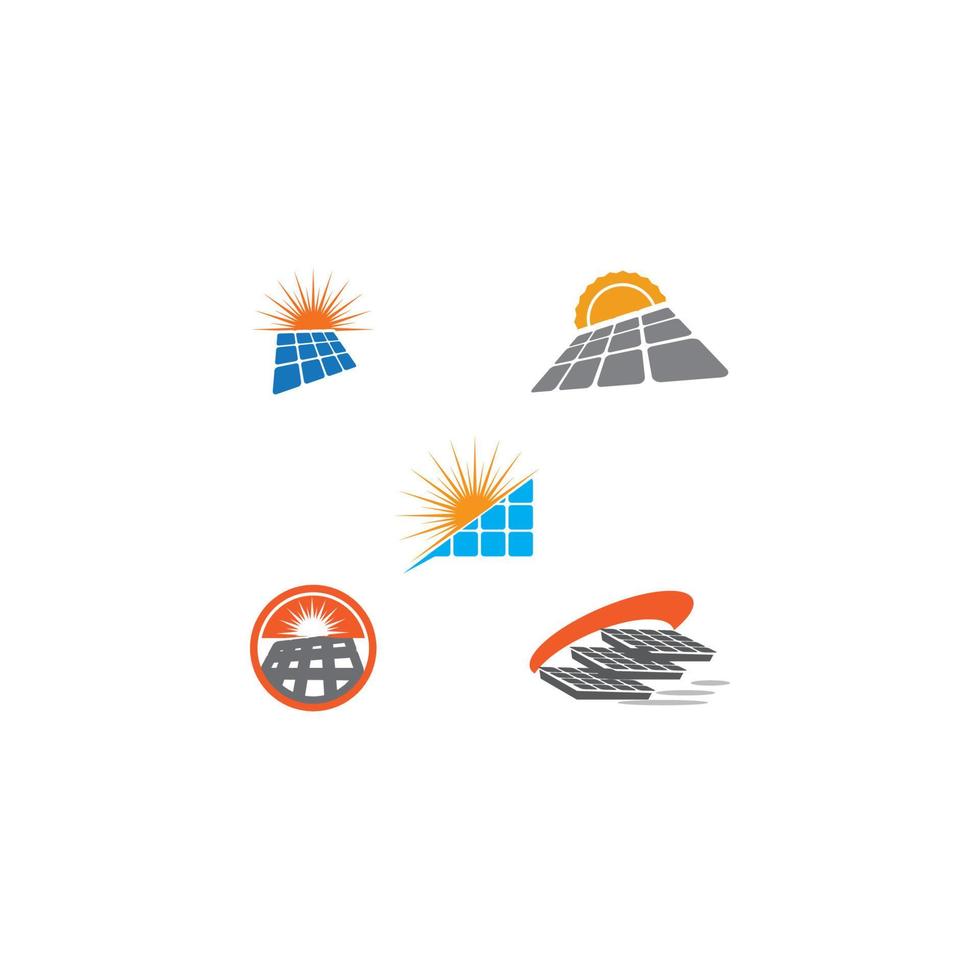 Solar icon Vector Illustration design Logo