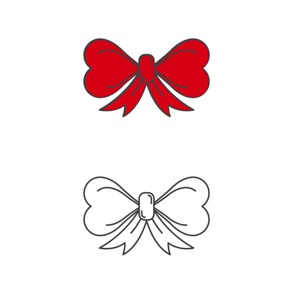 Ilustración de diseño de icono de vector de estilo de arco